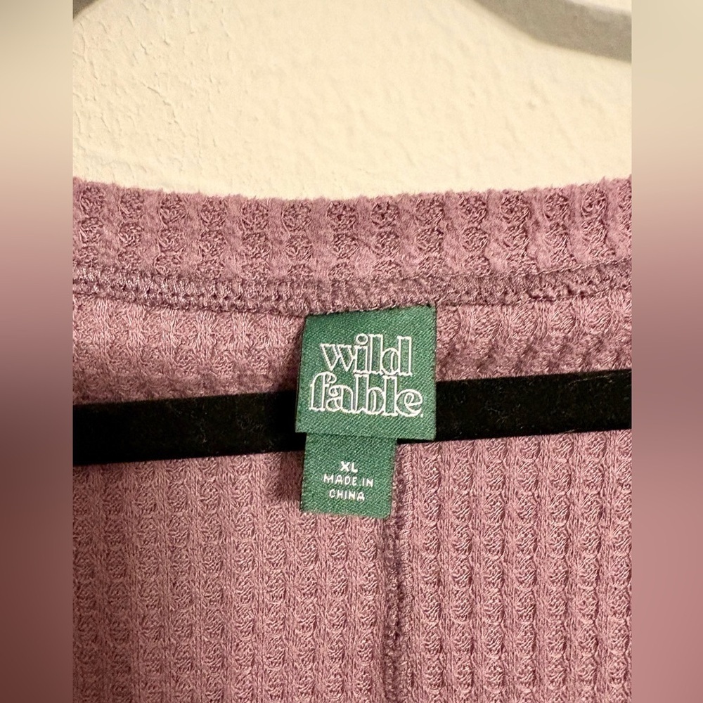 Wild Fable Mauve Knit Cardigan - Picture 4 of 4